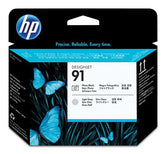 HP C9463A No 91 Ph Black & Lt Grey PHead
